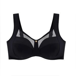 NWT Understance Spacer Air Vera Wireless Unpadded Bra, Black 40H